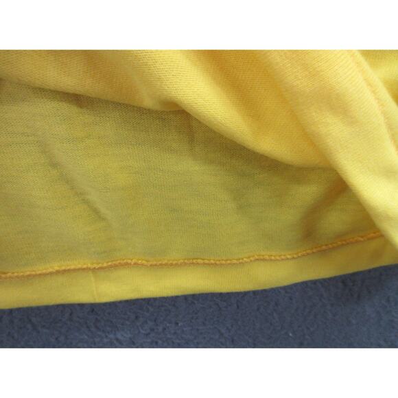 Vintage NWOT Dodger Sportswear Men's Small 100% Orlon Red & Yellow T-Shirt - Picture 8 of 11